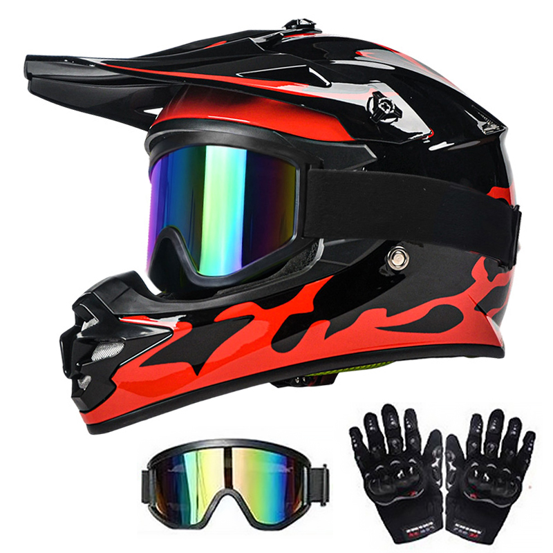 Mountain Biking Gloves - Dot Sertifikalı Çocuk Motosiklet Kaskları, Off-Road