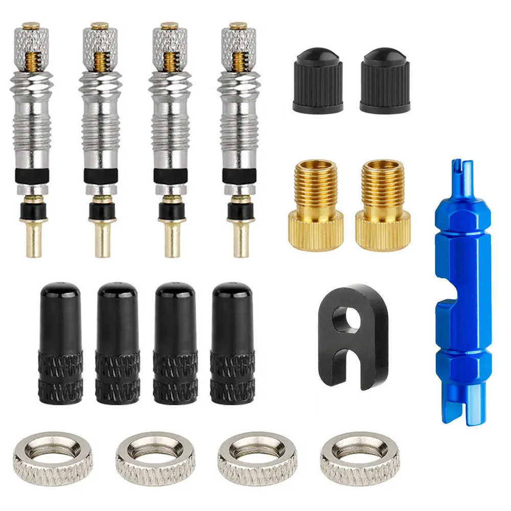 Tubeless Valve Core - 6/18 adet bisiklet valf göbeği fransız