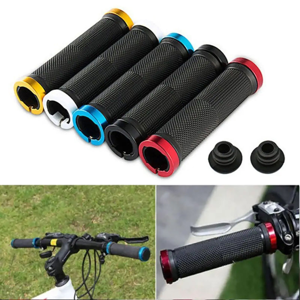 Mtb Grip Lock On - Bisiklet kauçuk sapları MTB alaşım kilit