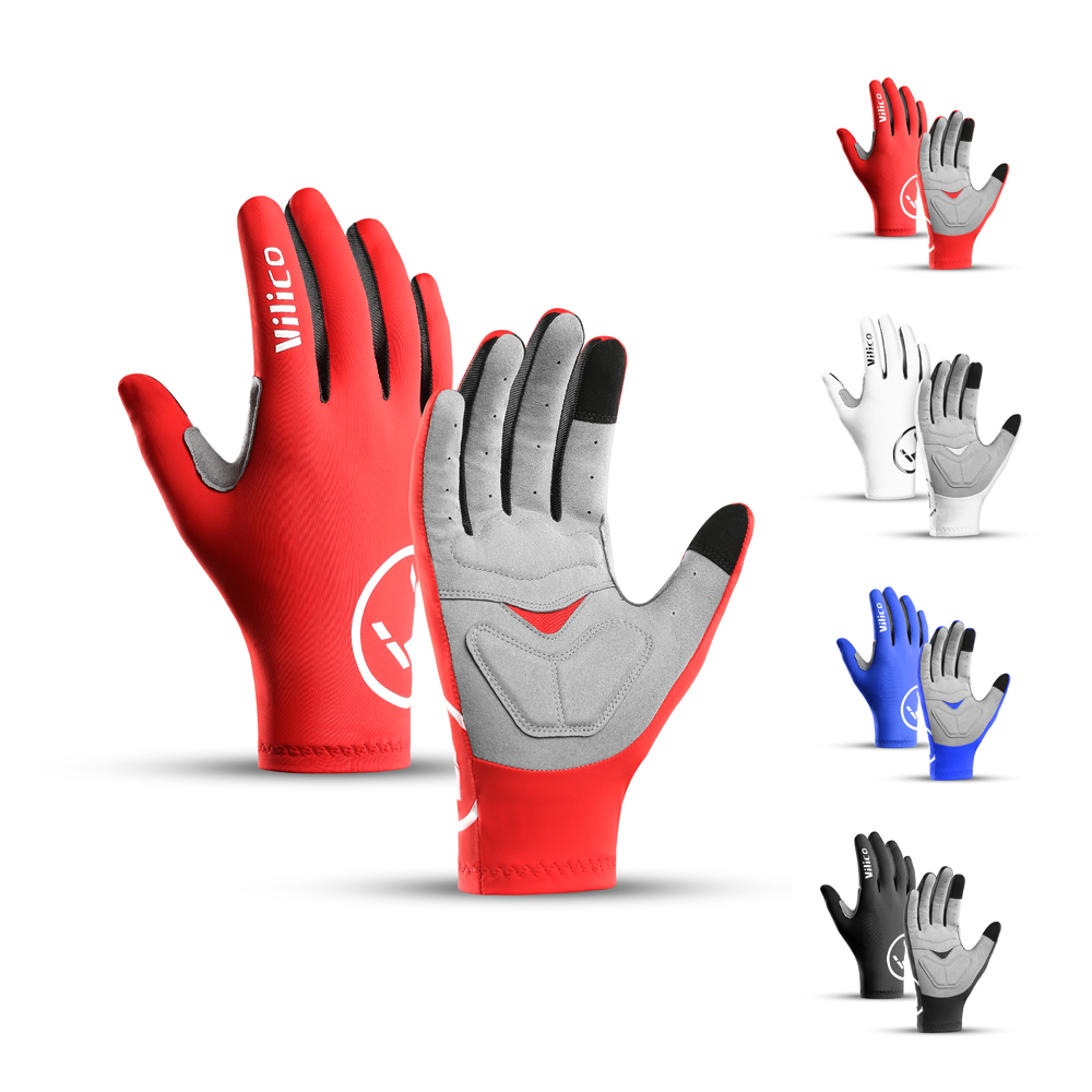 Mountain Biking Gloves - 1 çift Vilico tam parmak bisiklet