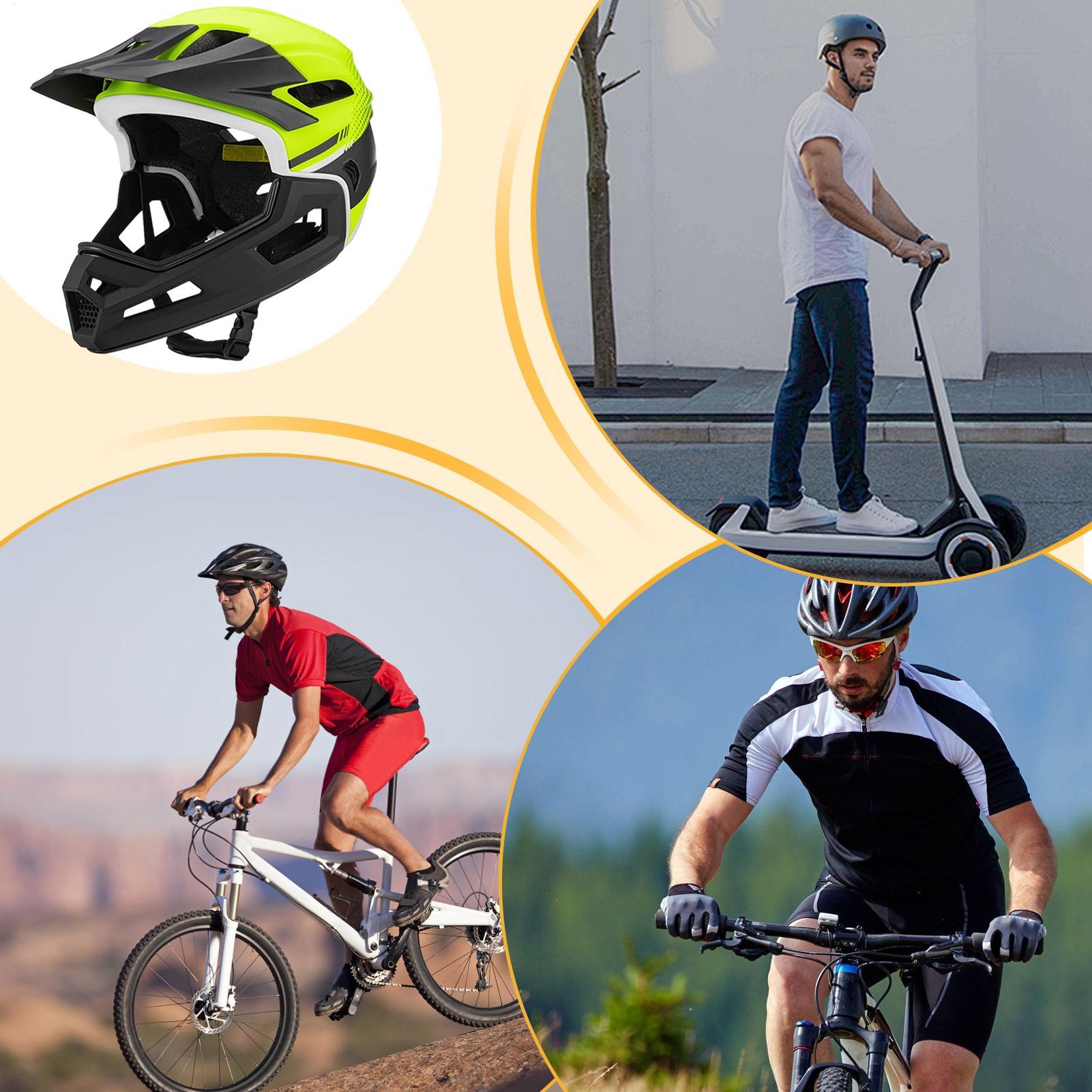 Mountain Biking Helmet Full Face - Bisiklet kaskı tam yüz bisiklet kafa