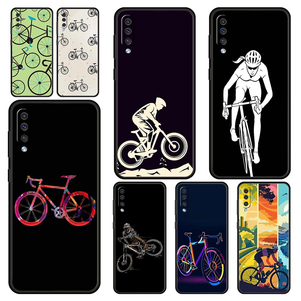 Mountain Biking Cartoon - Dağ Bisikleti Bisiklet sanat samsung kılıfı