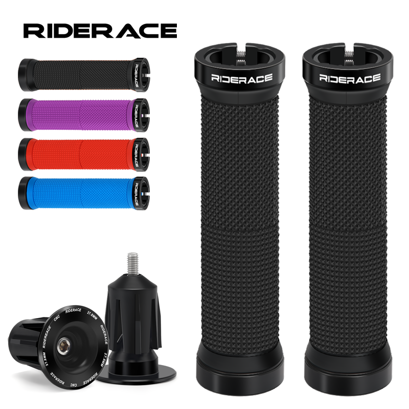 Mtb Grip Lock On - 1 Çift Bisiklet Elcikleri, Uç Kapaklı