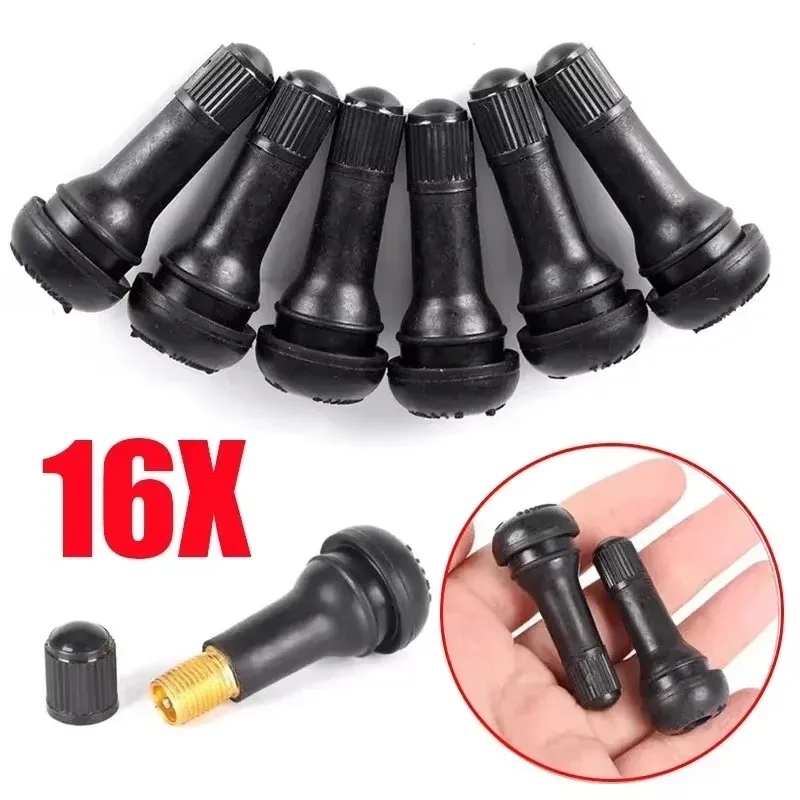 Tubeless Valve Core - Siyah TR414 Tubeless Araba Tekerlek Lastik
