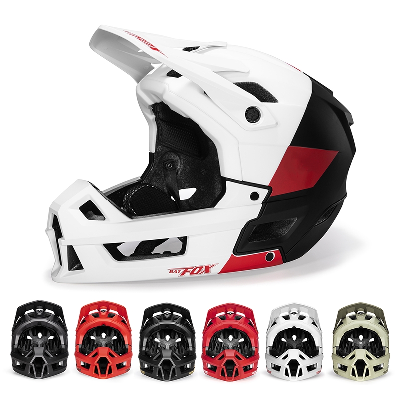 Mountain Biking Helmet Full Face - BATFOX Tam Yüz Bisiklet Kaskı Erkek