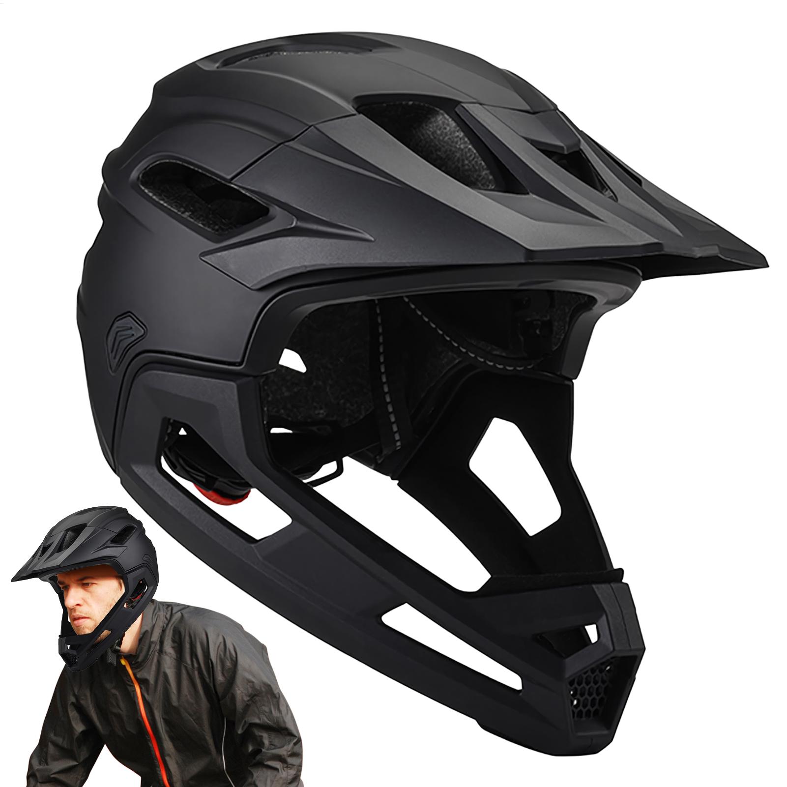 Mountain Biking Helmet Full Face - Çok Amaçlı Yetişkin MTB Kaskı Bisiklet
