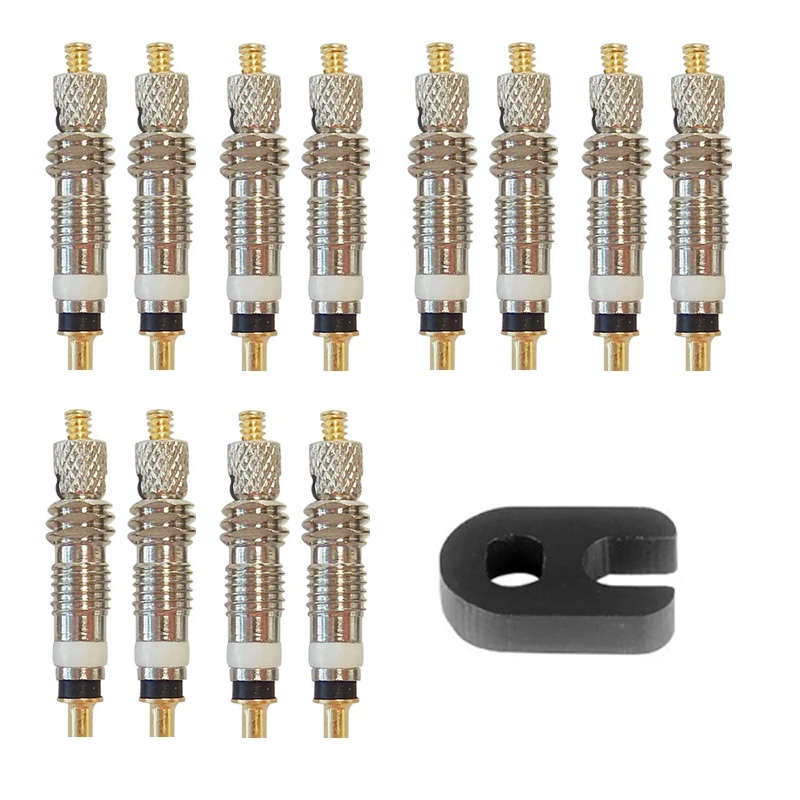 Tubeless Valve Core - 6/12 adet bisiklet çıkarılabilir Presta vana