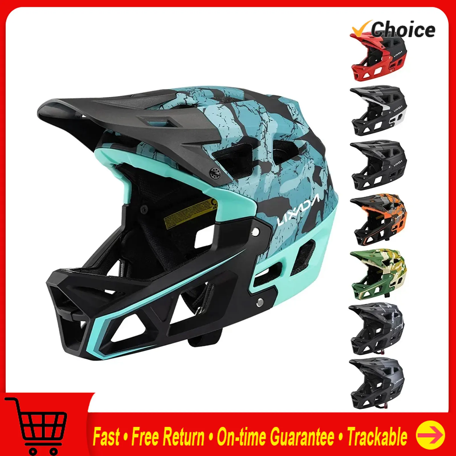 Dağ Bisikleti Güvenlik Bisikle - Mountain Biking Helmet Full Face incelemesi ve fiyatı