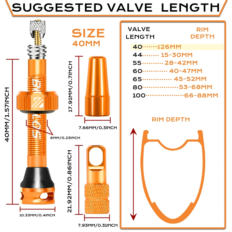 BUCKLOS Bisiklet Presta Vana 4 - Tubeless Valve Core incelemesi ve fiyatı