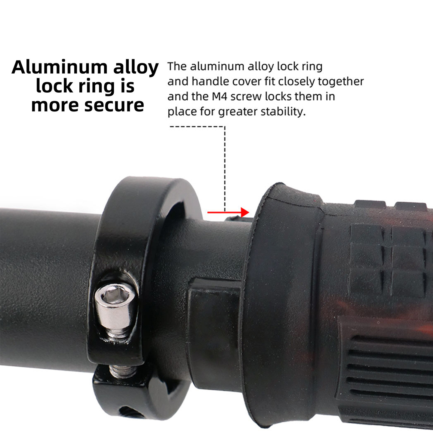 1 çift MTB bisiklet gidon kapa - Mtb Grip Lock On incelemesi ve fiyatı