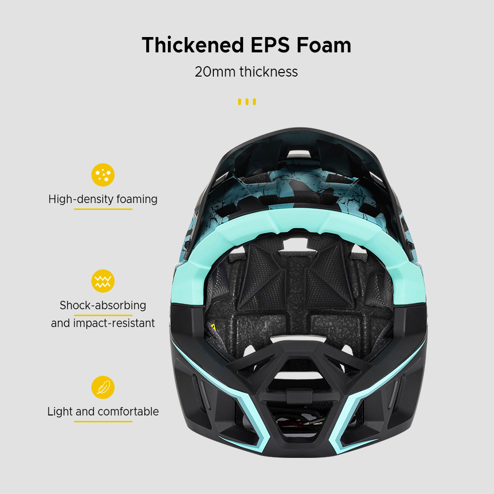 Tam yüz dağ bisiklet güvenlik  - Mountain Biking Helmet Full Face incelemesi ve fiyatı