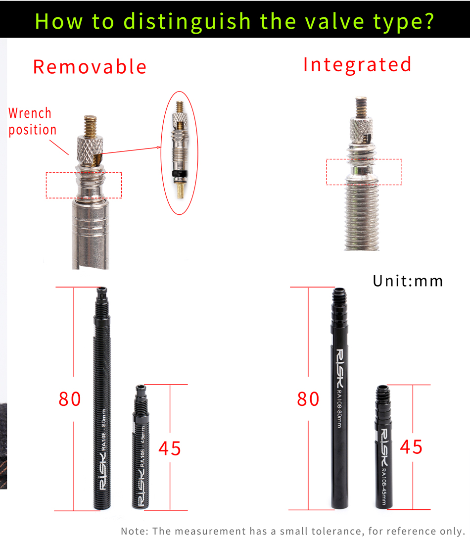 RISK Bisiklet Presta Vana Geni - Tubeless Valve Core incelemesi ve fiyatı
