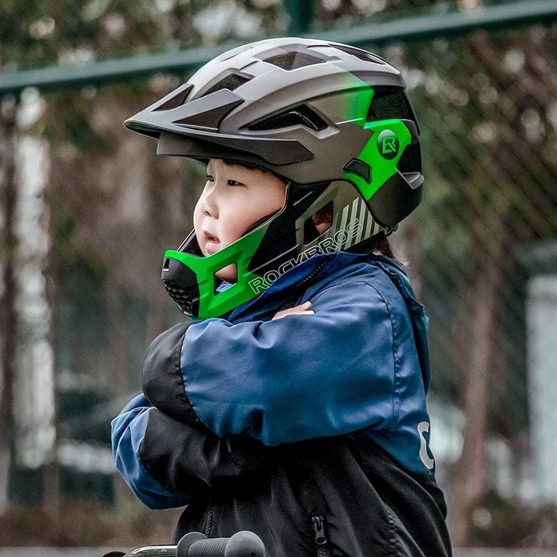 ROCKBROS Çocuklar İçin Çıkarıl - Mountain Biking Helmet Full Face incelemesi ve fiyatı