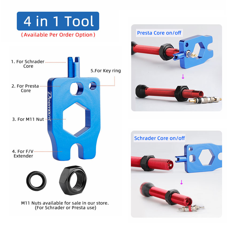 Deemount Presta Vana Çekirdek  - Tubeless Valve Core incelemesi ve fiyatı