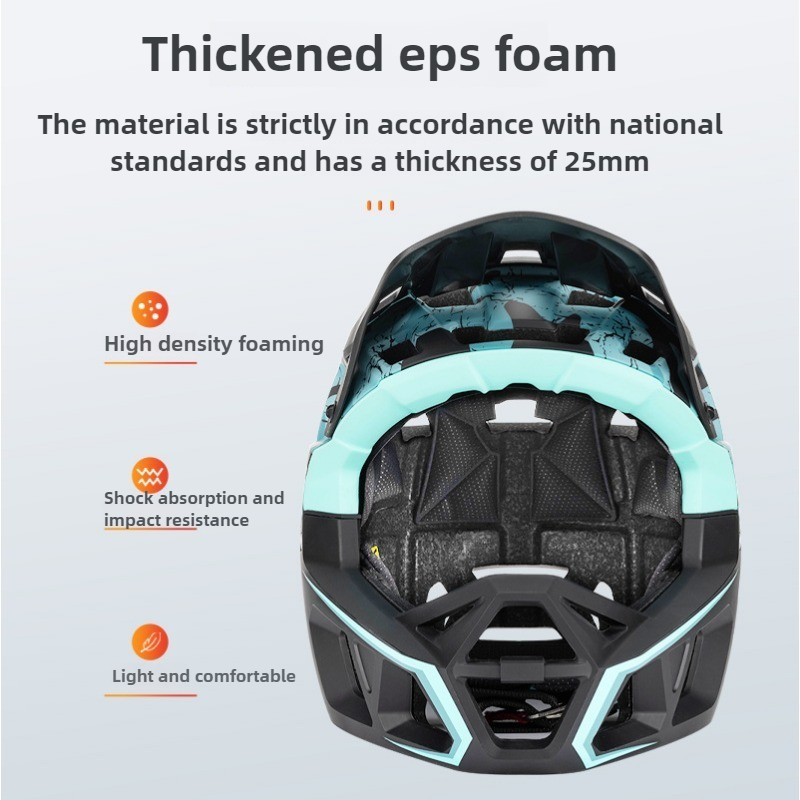 Yeni Yetişkin Tam Yüz Dağ Bisi - Mountain Biking Helmet Full Face incelemesi ve fiyatı