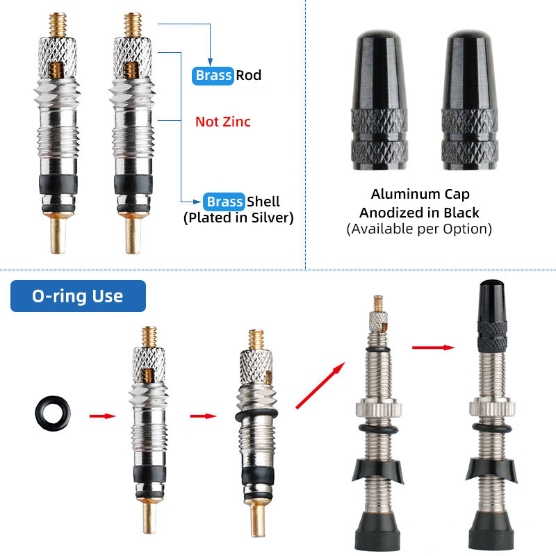 Bisiklet İç Lastiksiz Presta/F - Tubeless Valve Core incelemesi ve fiyatı