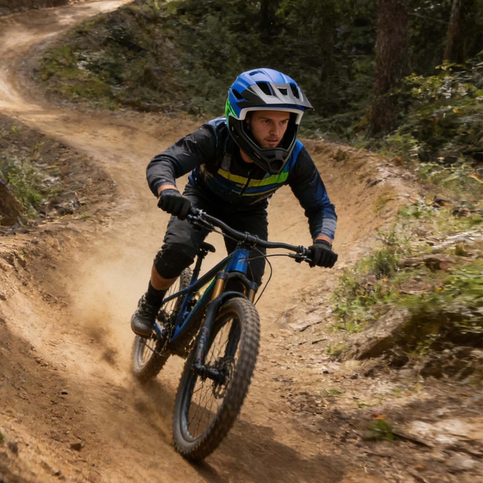 Tam Yüz Dağ Bisikleti Kaskı Bi - Mountain Biking Helmet Full Face incelemesi ve fiyatı