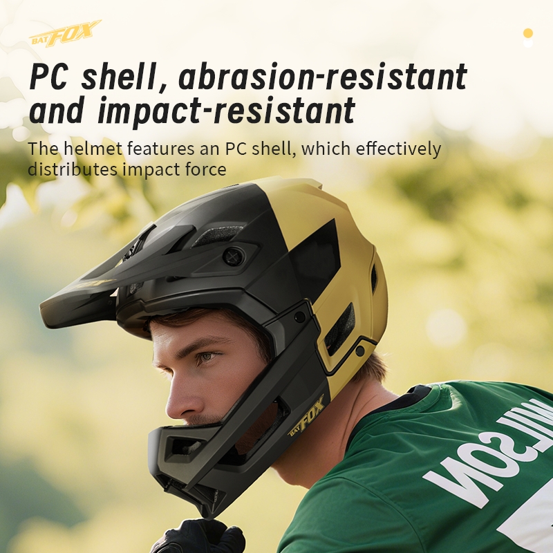BATFOX Tam Yüz Bisiklet Kaskı  - Mountain Biking Helmet Full Face incelemesi ve fiyatı