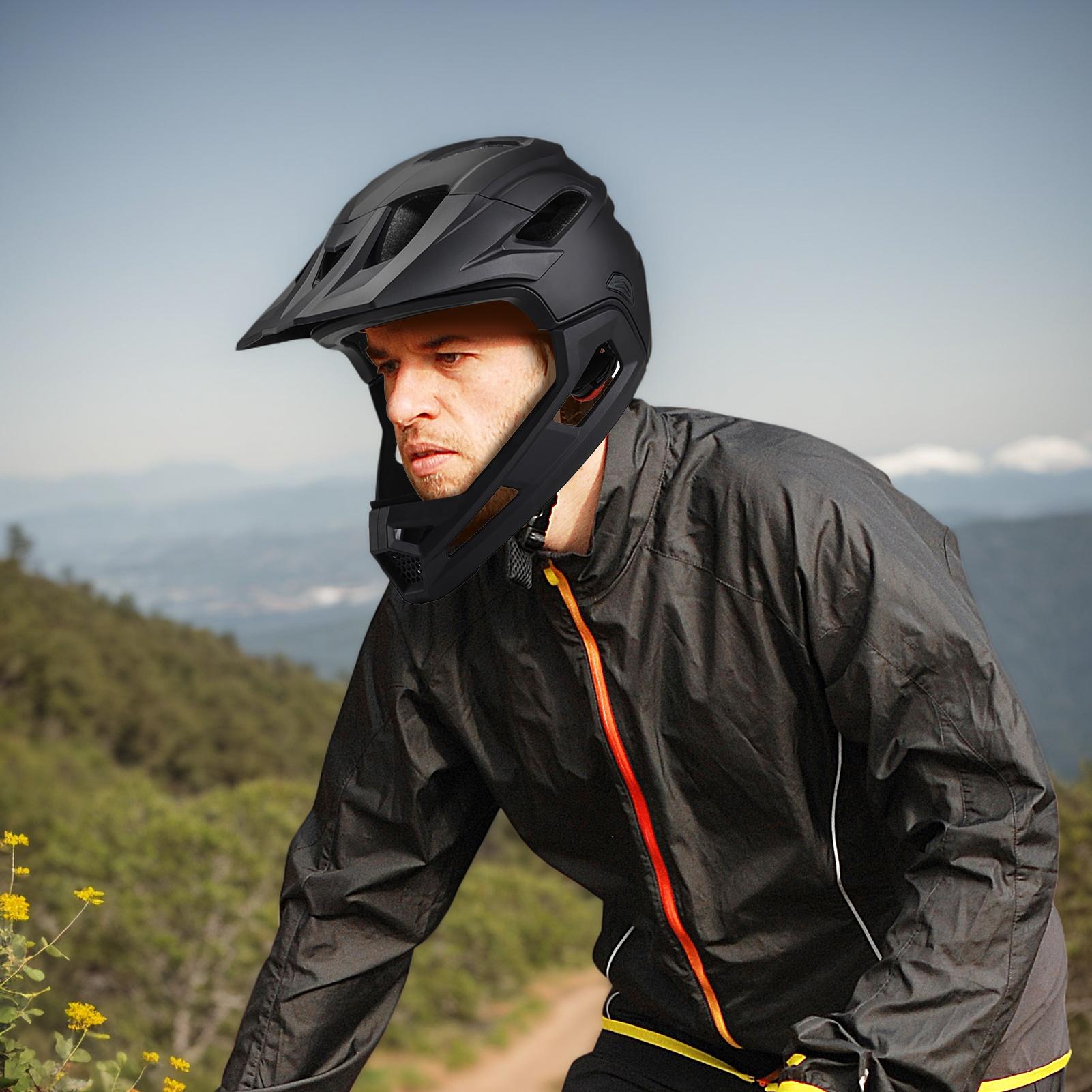 Çok Amaçlı Yetişkin MTB Kaskı  - Mountain Biking Helmet Full Face incelemesi ve fiyatı