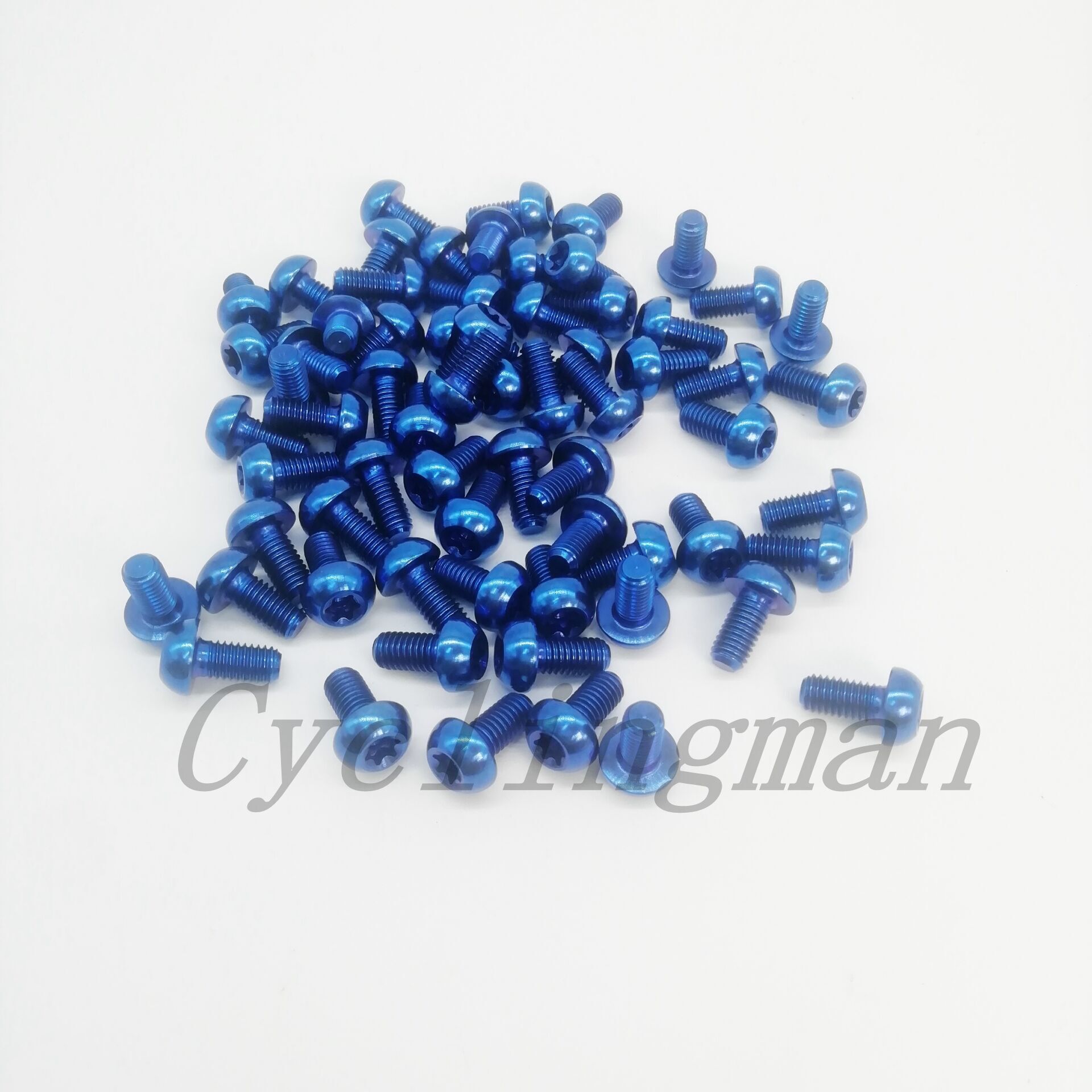 48 adet M5x10mm gökkuşağı mavi - Mountain Biking Blue Mountains incelemesi ve fiyatı